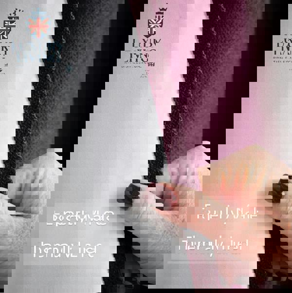 Luxury Living Velvet Chenille Thermal Fleece Lined Single Pencil Pleat Door Curtain