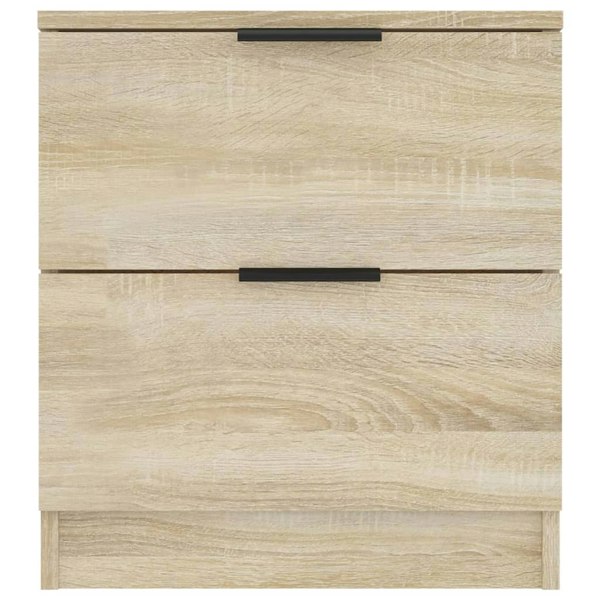 Berkfield Bedside Cabinets 2 pcs Sonoma Oak Engineered Wood