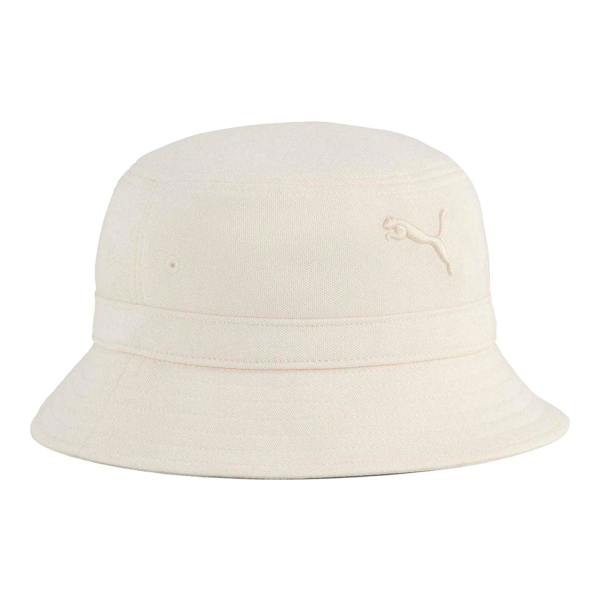 Puma Essential Logo Bucket Hat - White - 