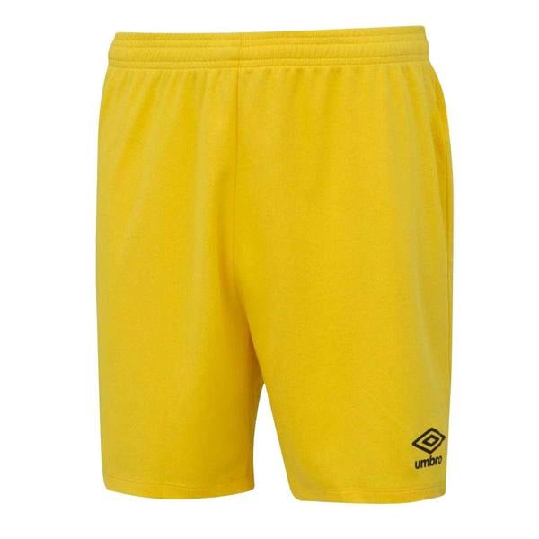 Umbro Mens Club Shorts - Yellow - 