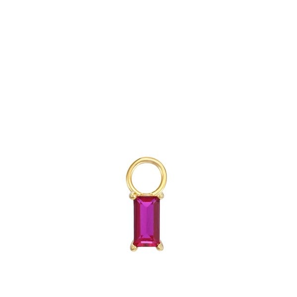 Gold Trip July Birthstone Earring Charm