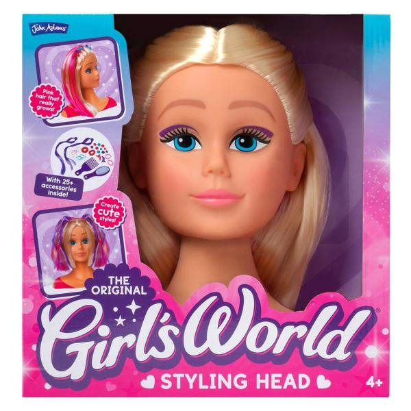 Girl's World Styling Head