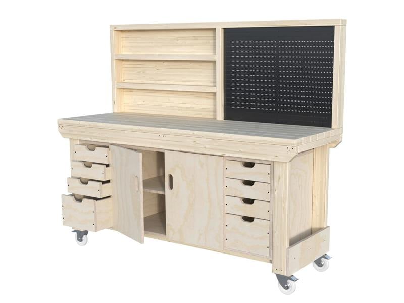 Arbor Garden Solutions Acorn Heavy-duty Cupboard Workbench (V.4)
