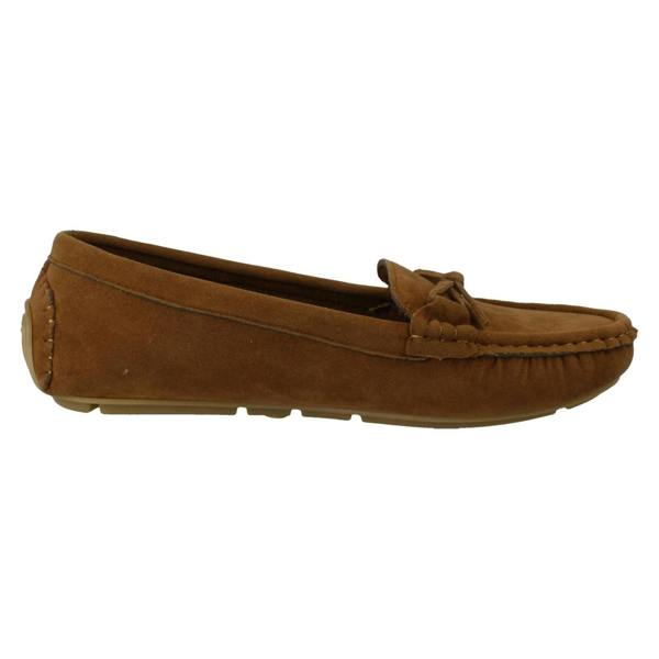 Spot On Ladies Spot On Lightweight Moccasins F3127