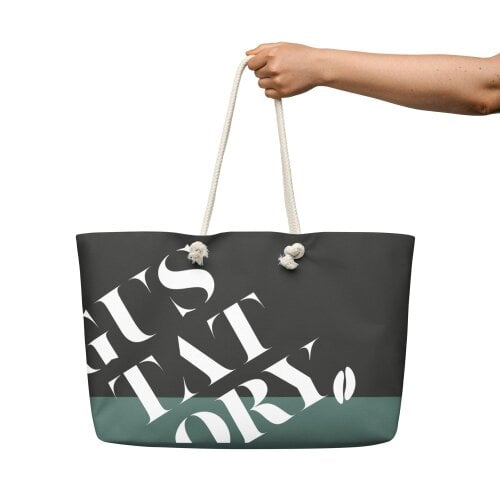 Anchor & Crew GUSTATORY Signature Oversized Weekender Tote Bag