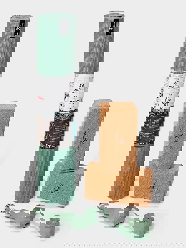 Yoga Studio Oeko-Tex Starter Cork Yoga Set