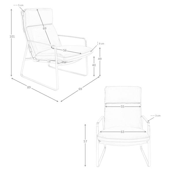 Angel Cerdá Camel Leather Armchair 5170