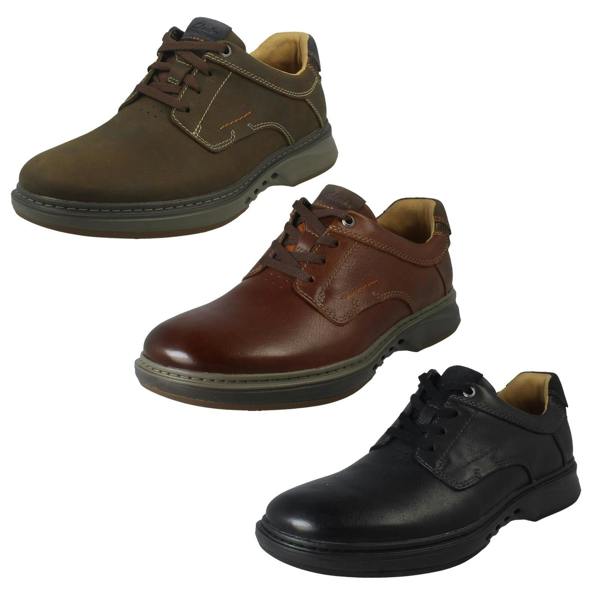 Clarks Mens Clarks Formal Lace Up Removeable Insole Wide Fit Shoes Un Briley Pace