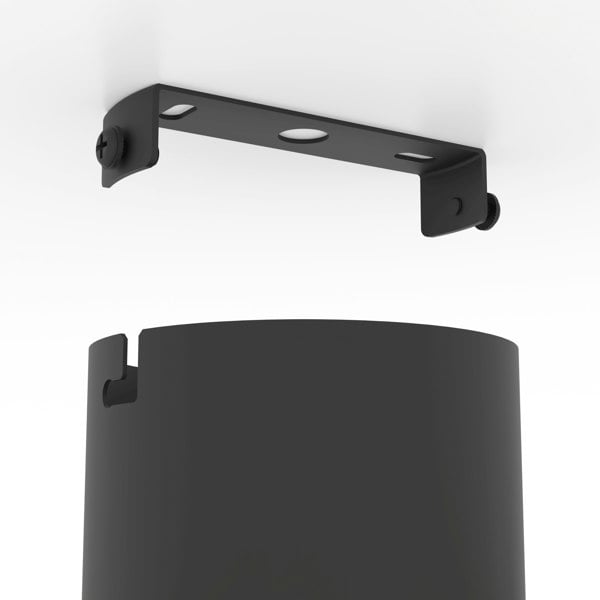 EGLO Aieta Black And Brushed Brass Minimalist Ceiling Light