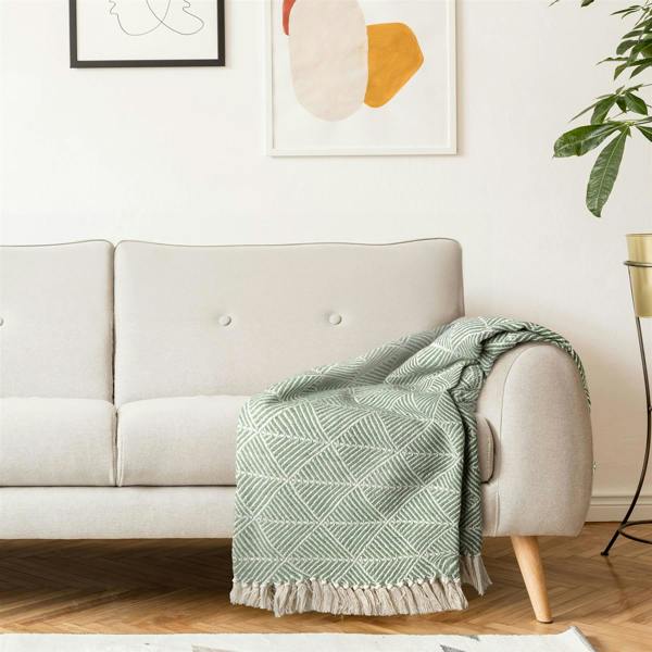 Zahra Pistachio Throw 70x100"