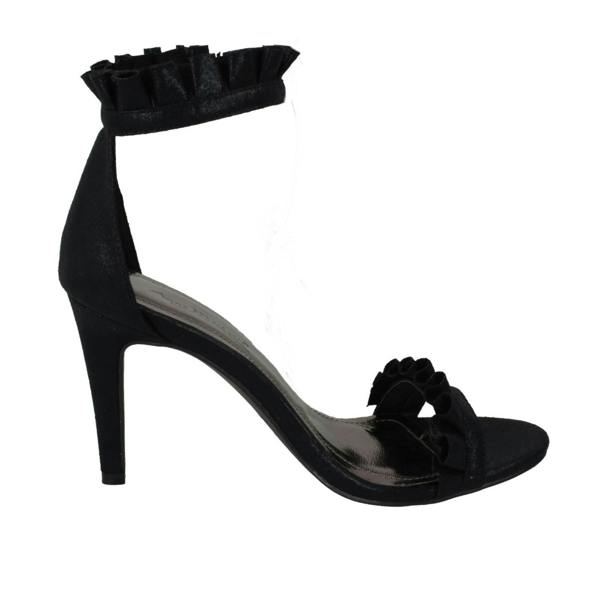 Anne Michelle Ladies Anne Michelle Ruffle Ankle Strap Sandals