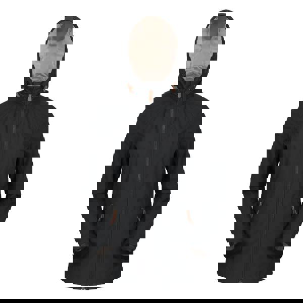 Mountain Warehouse Womens/Ladies Iona Soft Shell Jacket - Black