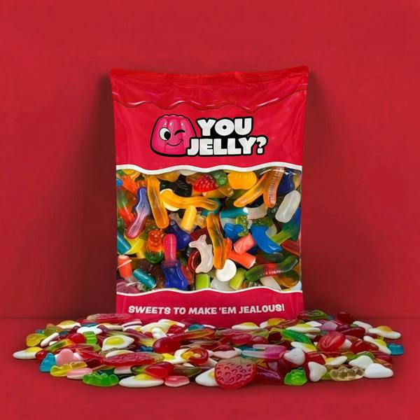 You Jelly 1kg Jelly Mix | You Jelly? | Jelly Sweets By Exploded Sweets