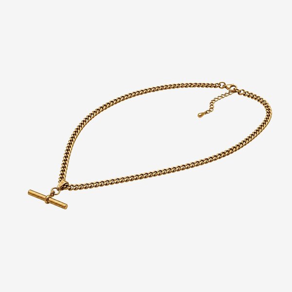 Uchi & Soto Kin Gold T-Bar Necklace