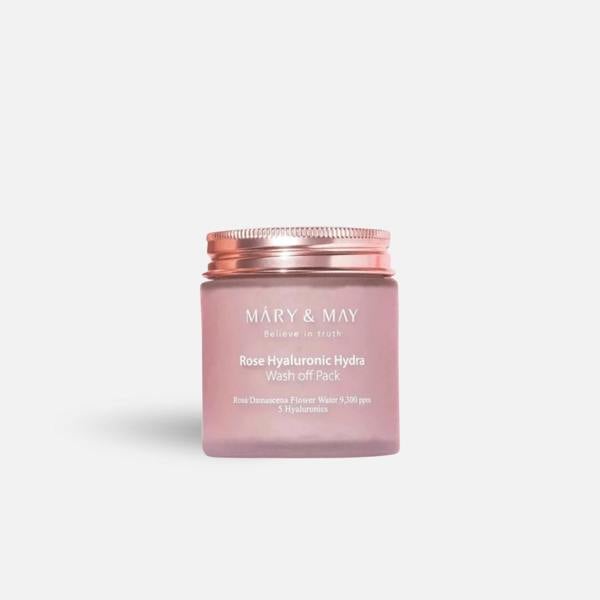 MARY & MAY Rose Hyaluronic Hydra Wash Off Pack 125g