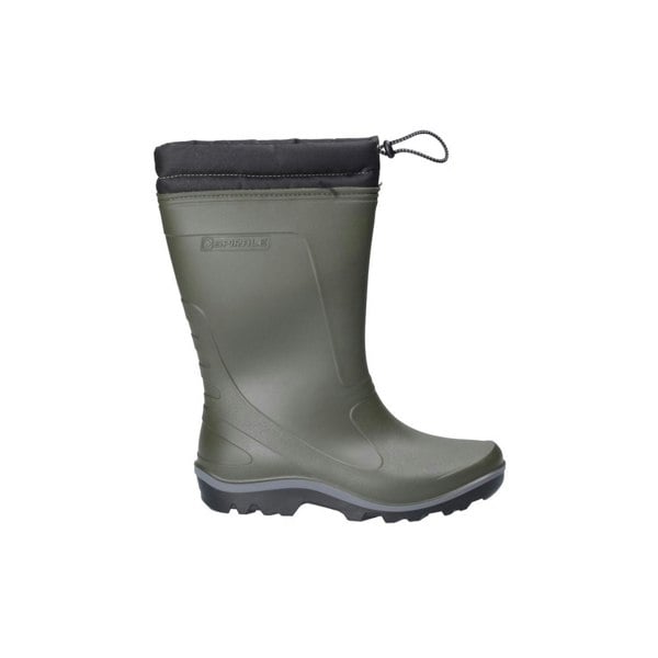Cotswold model Minchinhampton Lined Wellington Boot Unisex in Green