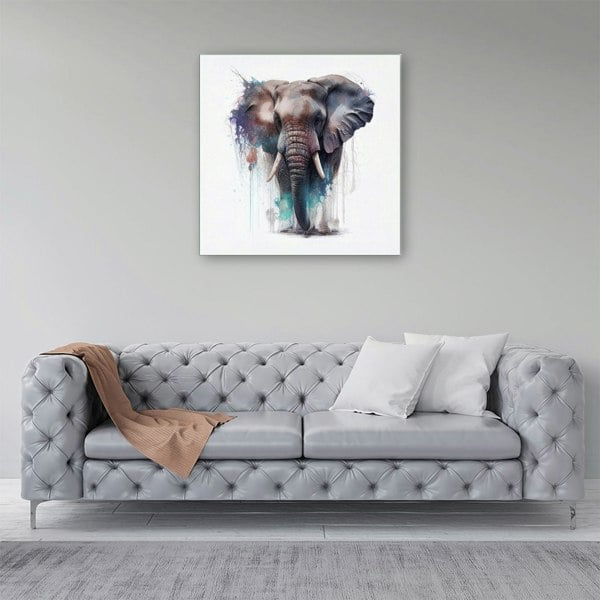 Warren Reed Elephant Splashart Canvas