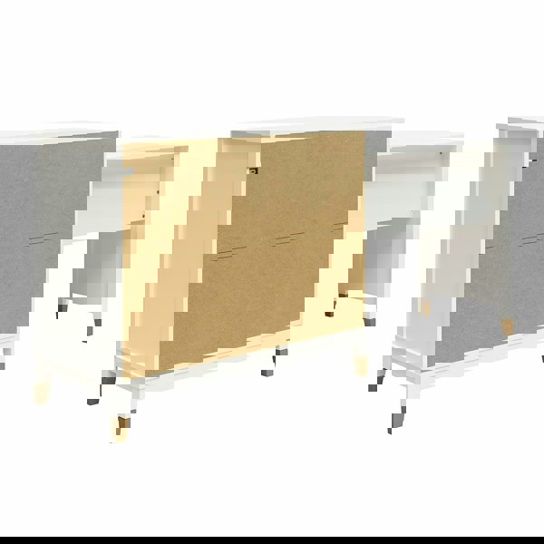 Dorel Home Westerleigh 3-in-1 Media Dresser White