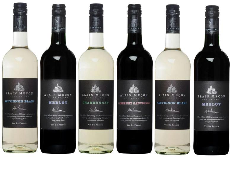 Alain Mecon French Mixed Red and White Case (6 x 750ml - 13%)