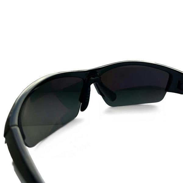 SUNWISE Parade Black Sports Sunglasses - Category 3 Polafusion®