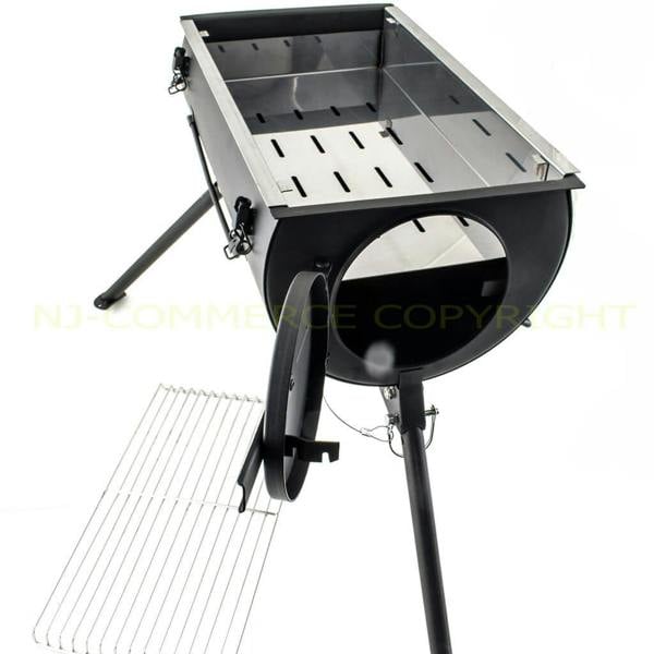Camping versatile wood-burning stove built for outdoor adventures