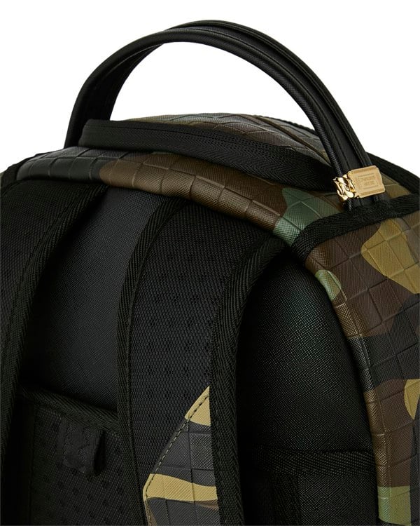 Sprayground Woodland Camo Check Backpack - Camo