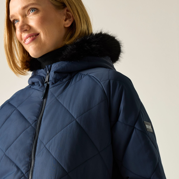 Regatta Womens Freyla Padded Jacket - Navy