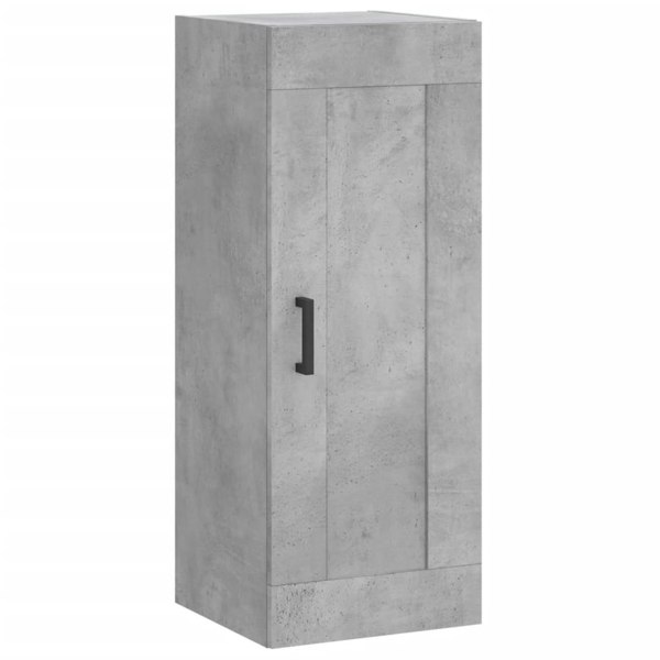 Berkfield Highboard Concrete Grey 34.5x34x180 cm Engineered Wood
