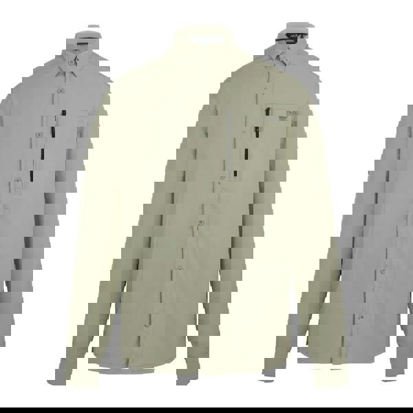 Regatta Mens Light Insect Repellent Long-Sleeved Travel Shirt - Abbeystone