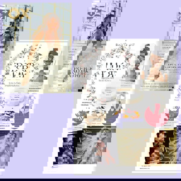 Silver crown pearls headpiece wedding feature