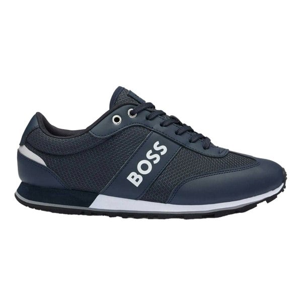 Boss Mens Mesh Parkour Trainers - Dark Blue