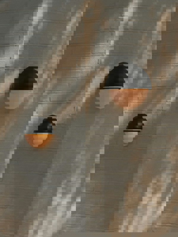 Nordlux Scorpius Maxi Round | Wall light | Black