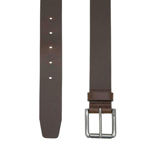Boss Mens Belt - Dark Brown - 