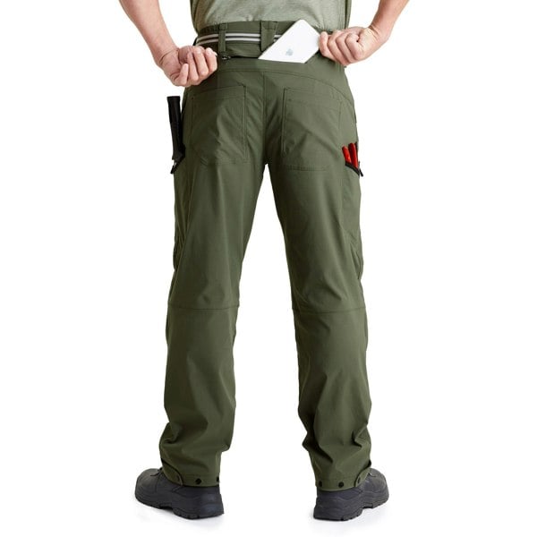 Genus Men's 3-Season Gardening Trousers - Dusky Green