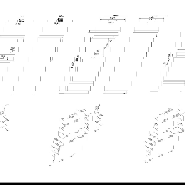 Furniture To Go Naia Bedside 1 Drawer 1 Shelf in Concrete and White High Gloss