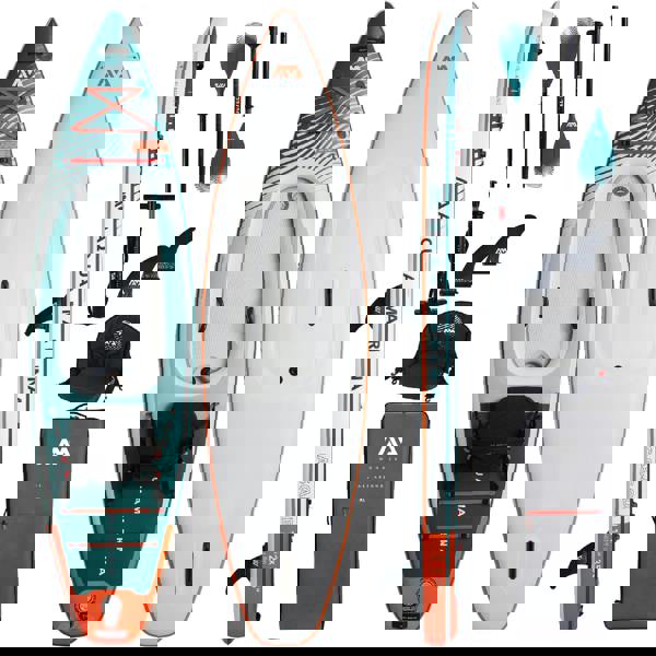 Aqua Marina Cascade Hybrid Inflatable Stand Up Paddleboard to Kayak Package