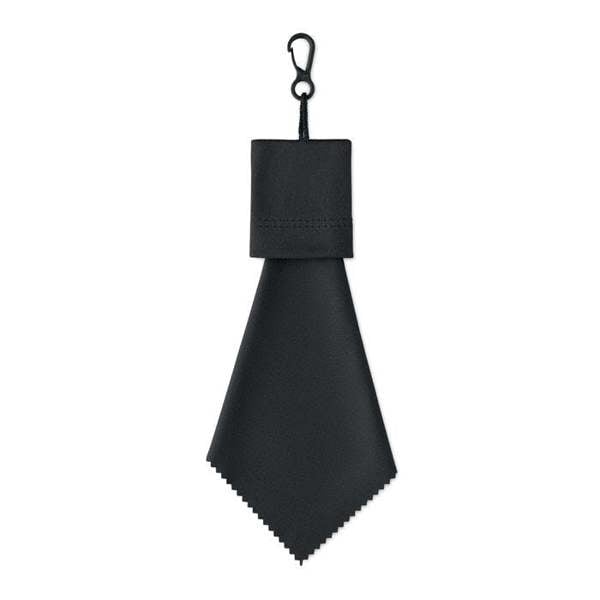 MidOcean Clear RPET Cleaning Cloth - Black - 