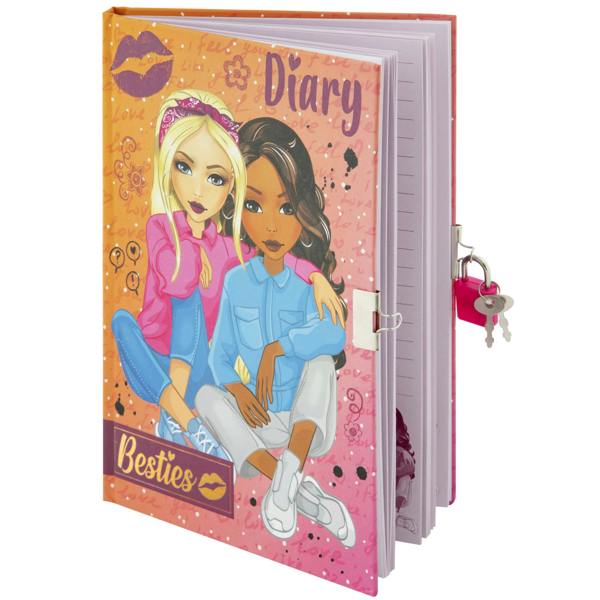 Totum Besties A5 Diary 60 sheets with key & lock