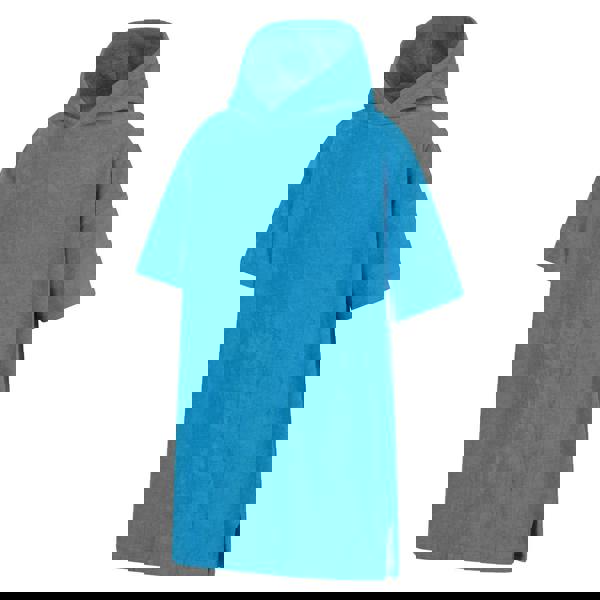 Mountain Warehouse Childrens/Kids Driftwood Hooded Towel - Blue - 