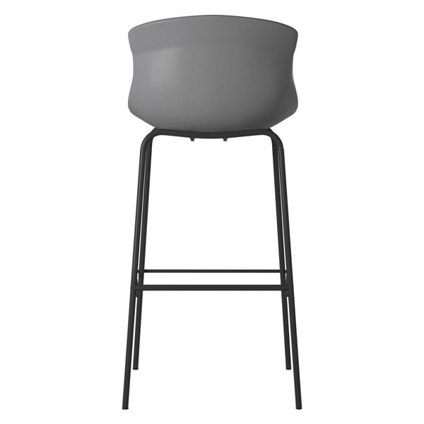 Dorel Home Helena Barstool with Footrest in White