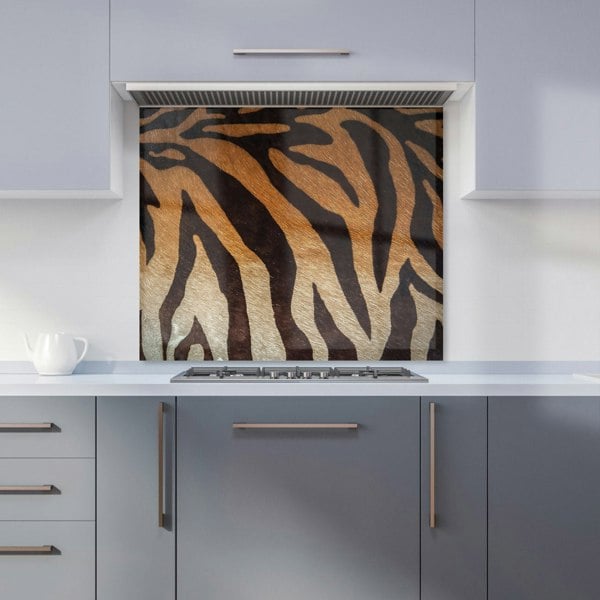 Warren Reed - Designer Tiger Skin Print Kitchen Splashback