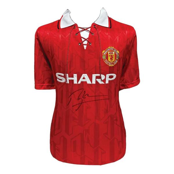 Unbranded Roy Keane signed Manchester United 1994 shirt — Framed