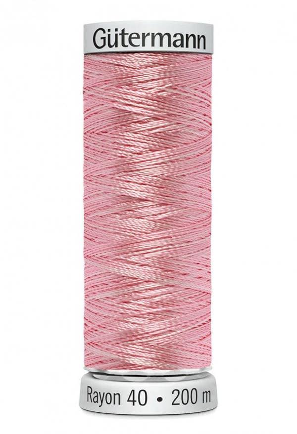 Gutermann No 40 Sulky Rayon Embroidery Thread 200m Rayon Thread Suitable For Embroidery