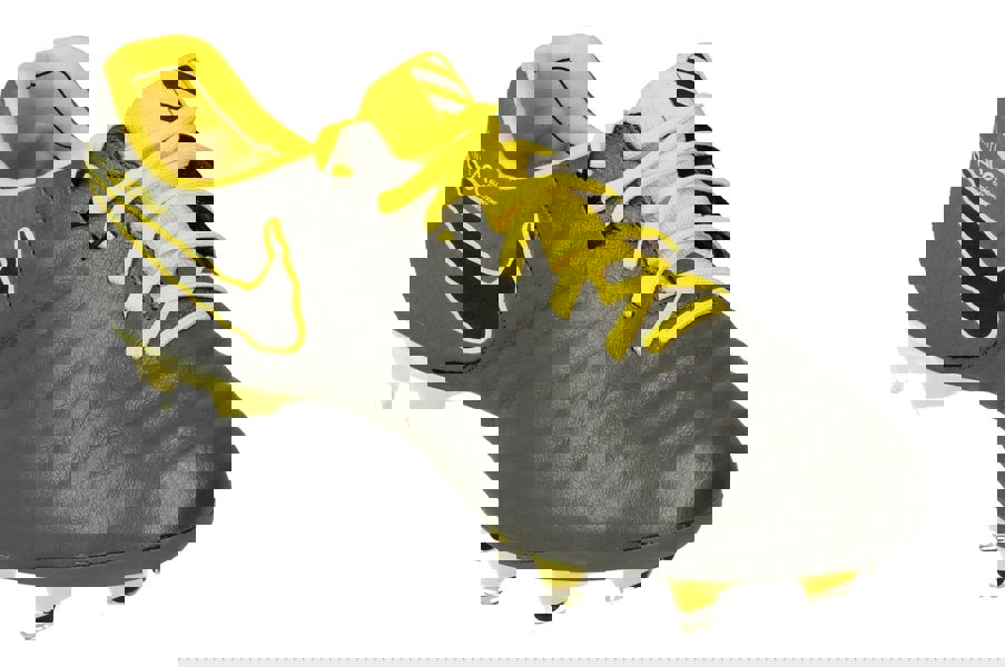 Nike Legend Elite 7 FG Mens Football Boots Ah7238  070 - Dark Grey Opti Yellow Black 070 - Photo 3