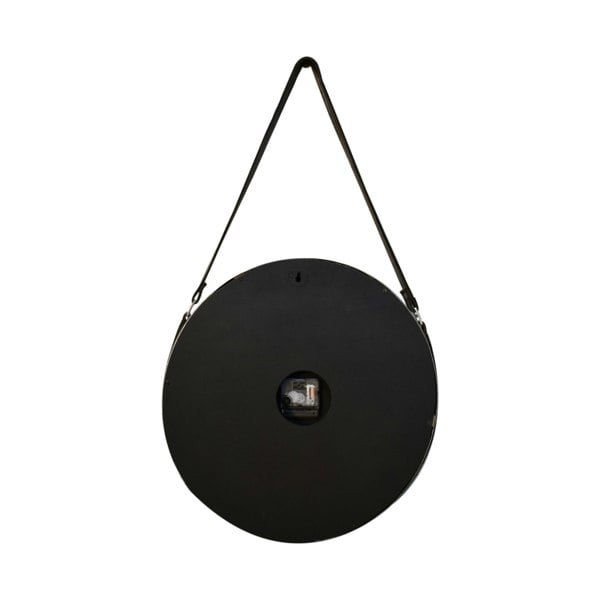 Artisan Furniture White Chrome Hanging Wall Clock