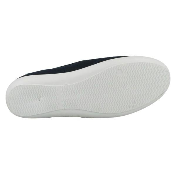 Spot On Ladies Spot On Canvas Flat Ballerina Pumps F8854