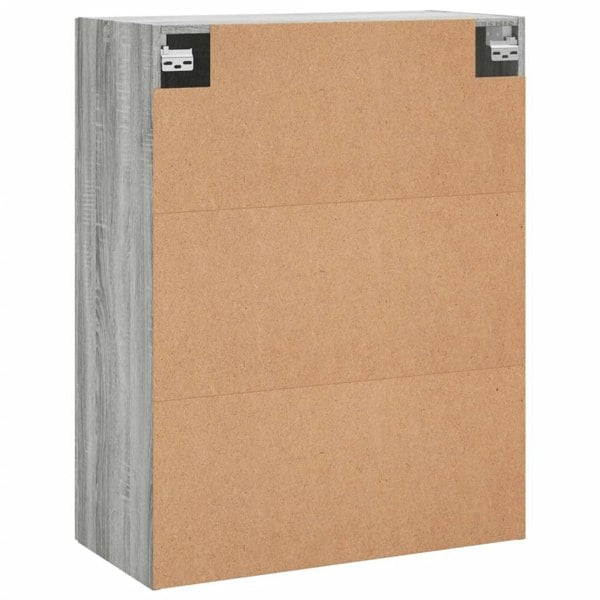 Berkfield Wall Mounted Cabinet Grey Sonoma 69.5x34x90 cm