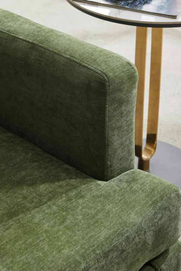 Living and Home Mid-Century Single Sofa Armchair
