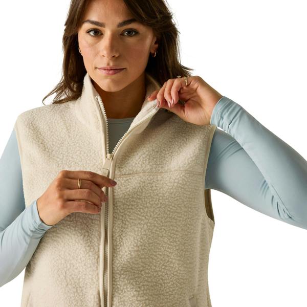 Regatta Womens/Ladies Frankie Borg Body Warmer - Light Vanilla - 