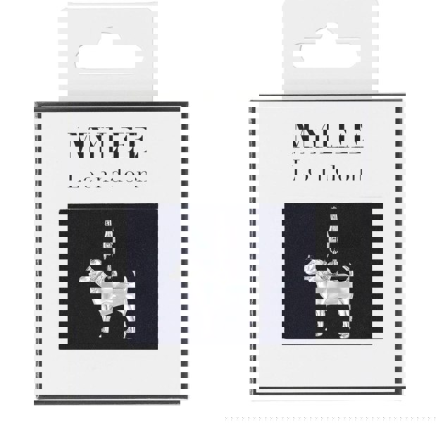 Jack Russell Silver Plated Charm - MYLEE London